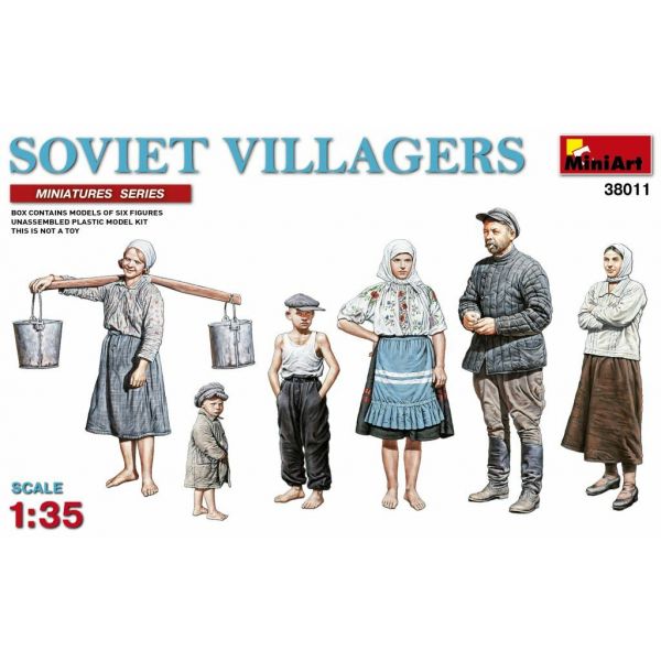 Miniart - Soviet Villagers (Min38011)