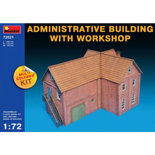 Miniart - Administrative Building With Workshop (Min72021)