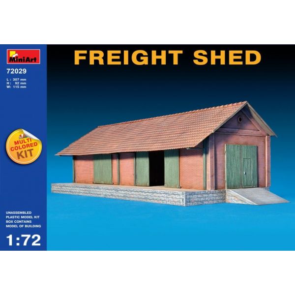 Miniart - Freight Shed (Min72029)