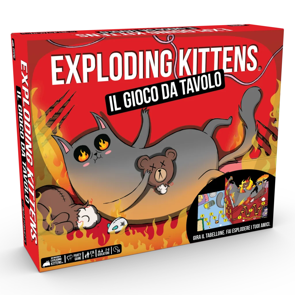 Exploding Kittens: il Gioco da Tavolo