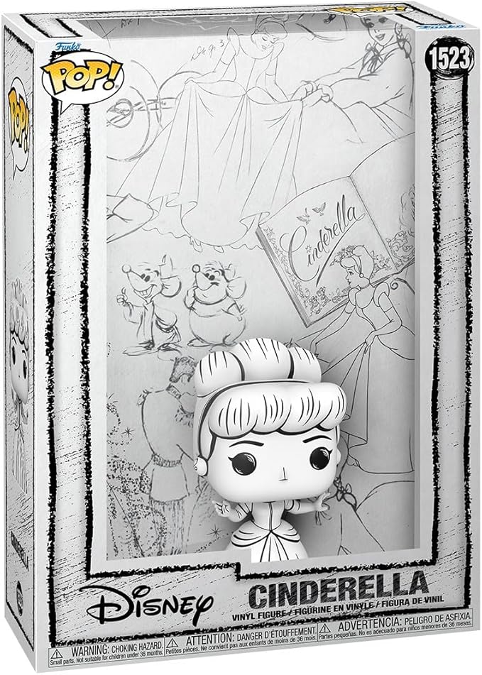 FUNKO POP COVER SKETCHED CINDERELLA