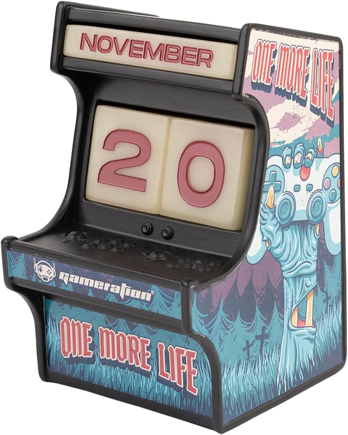 GAMERATION CALENDARIO PERPETUO 3D GAMERATION ARCADE