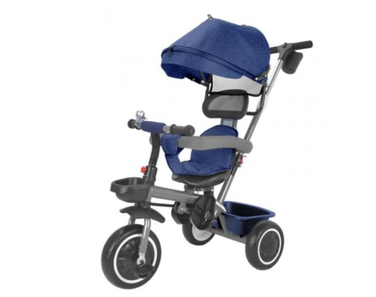 Passeggino / Triciclo Blu con seduta girevole