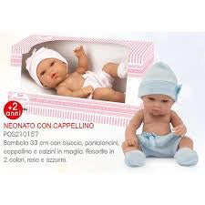 Neonato con cappellino Arias POS210157