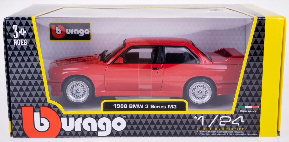 Bburago Classic D'Epoca 1:24 Bmw M3 1988