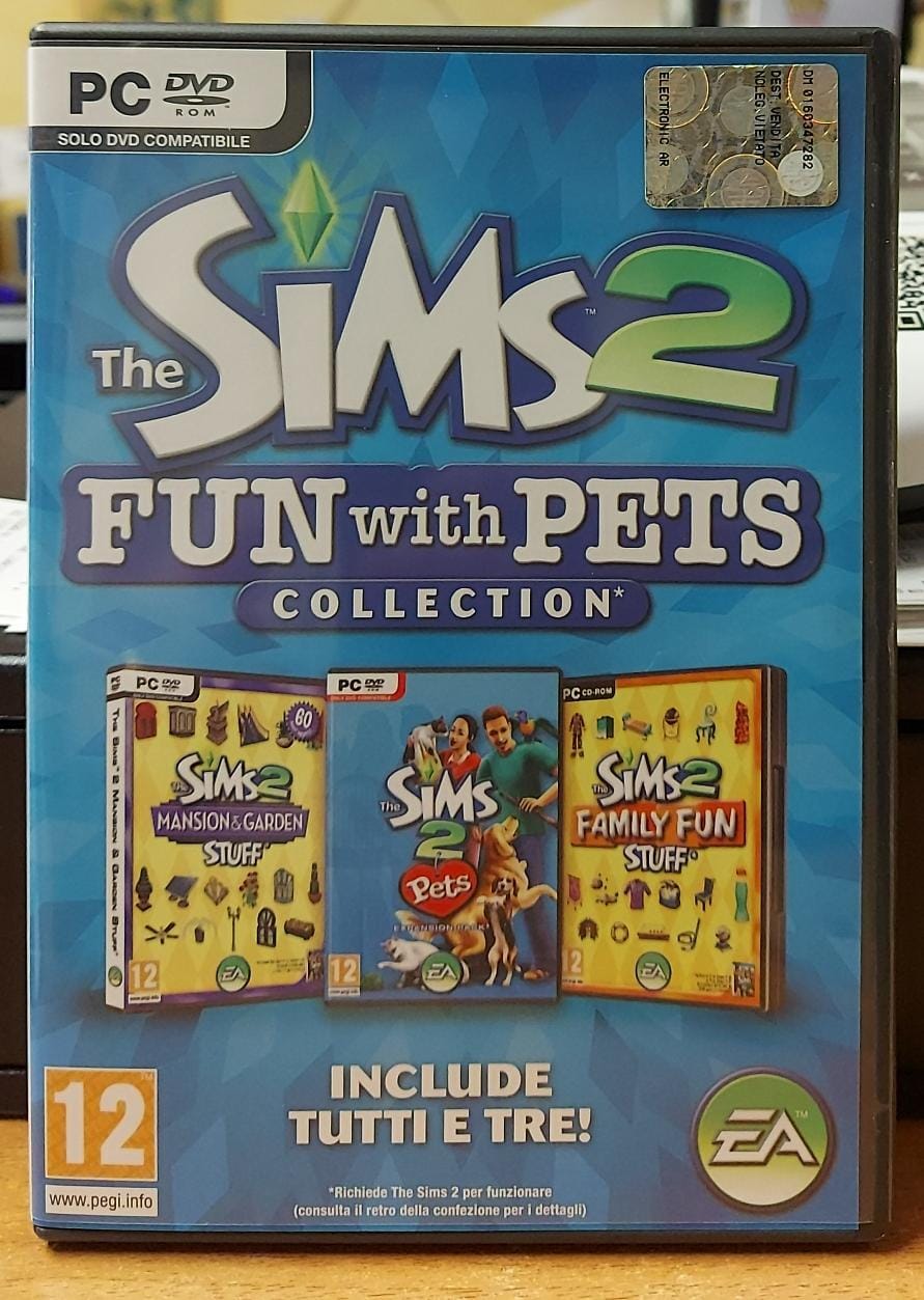 THE SIMS 2 FUN WITH PETS COLLECTION - SOLO ESPANSIONI