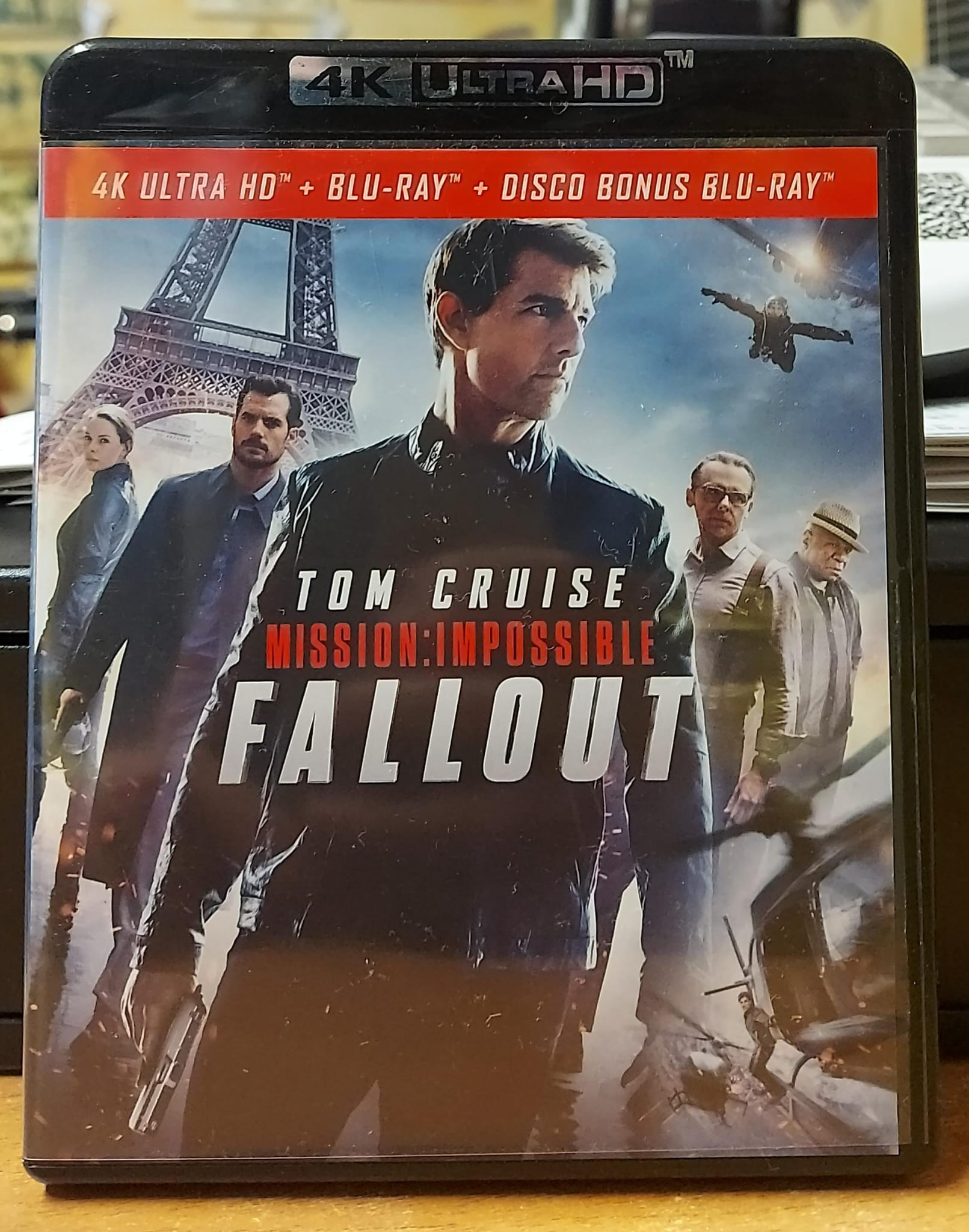 MISSION IMPOSSIBLE FALLOUT BLU RAY 4K ULTRA HD 3 DISCHI