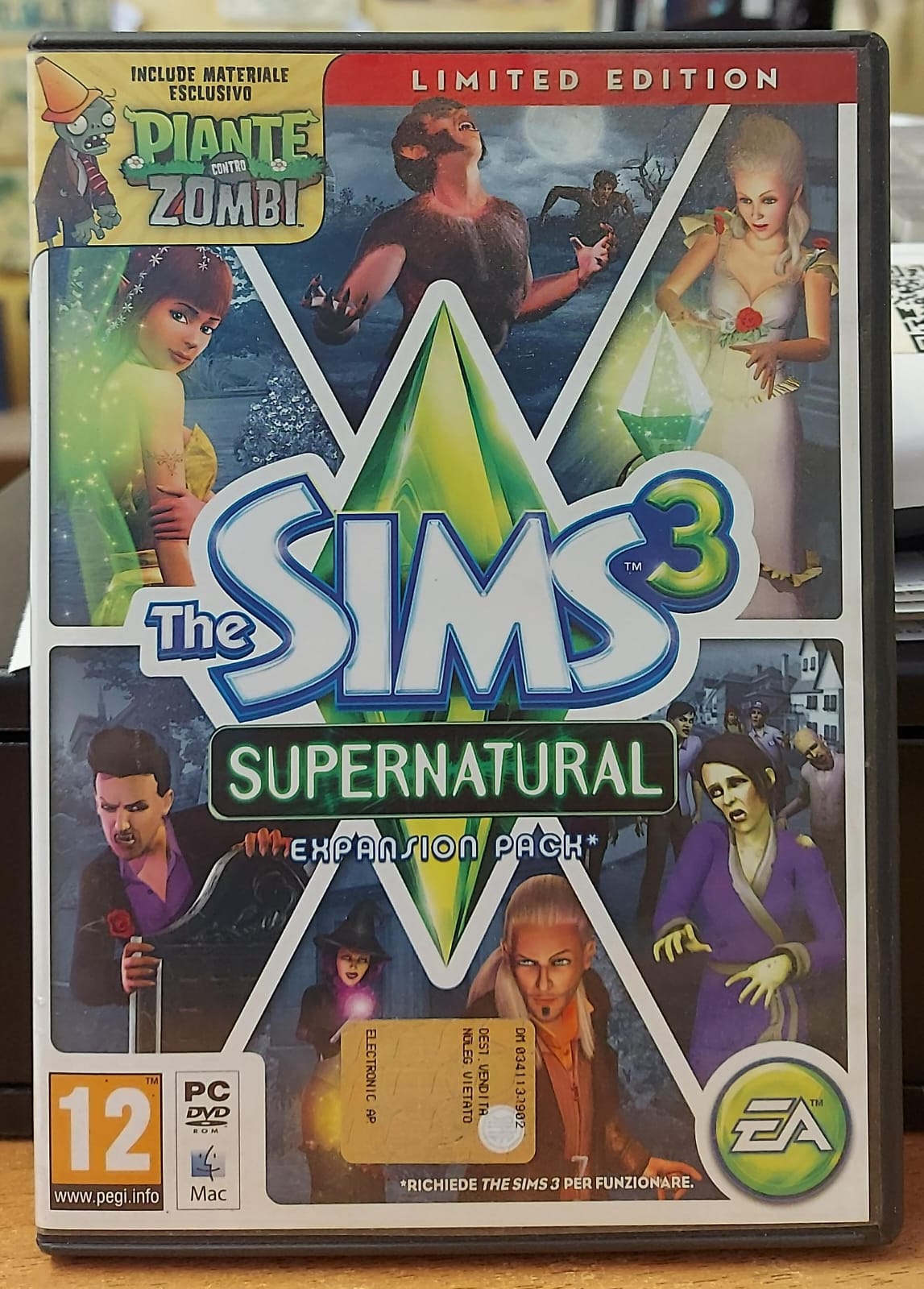 THE SIMS 3 SUPERNATURAL EXPANSION PACK