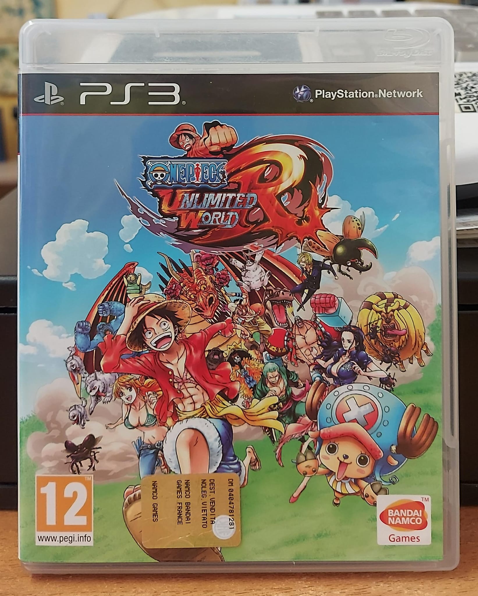 ONE PIECE UNLIMITED WORLD RED