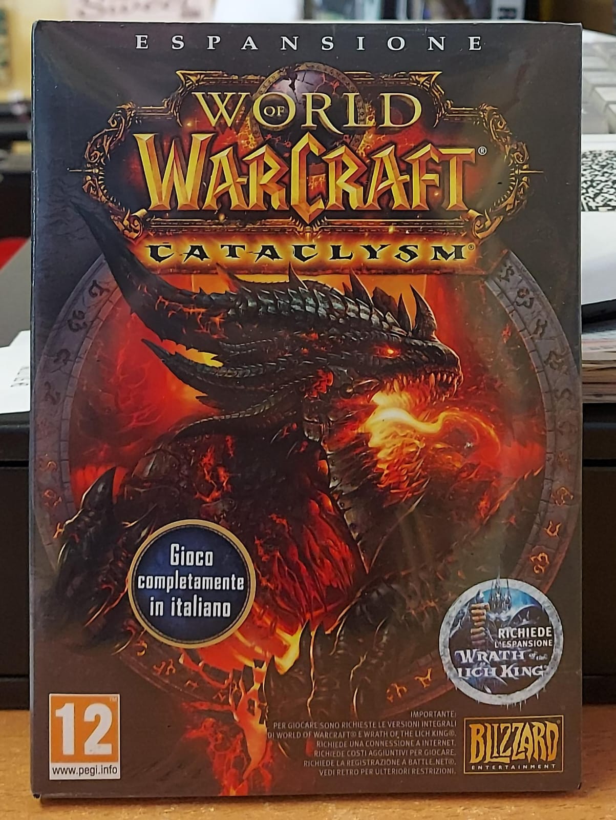 WORLD OF WARCRAFT CATACLYSM - NUOVO MAI APERTO