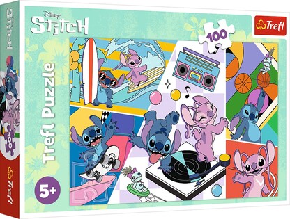 Trefl Puzzle Lilo&Stitch: Ricordi 100 pezzi