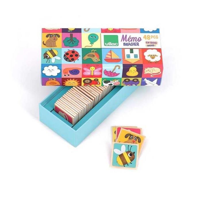 VILAC MEMORY GAME ILLUSTRATO - MÉLUSINE ALLIROL 2477S