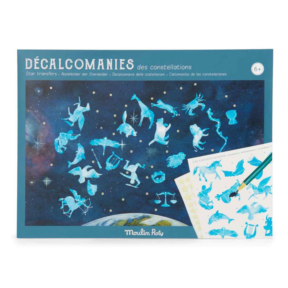 MOULIN ROTY TRASFERELLI DECALCOMANIE COSTELLAZIONI 712432