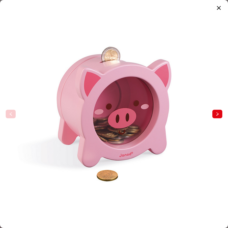 JANOD SALVADANAIO MAIALINO IN LEGNO J04653