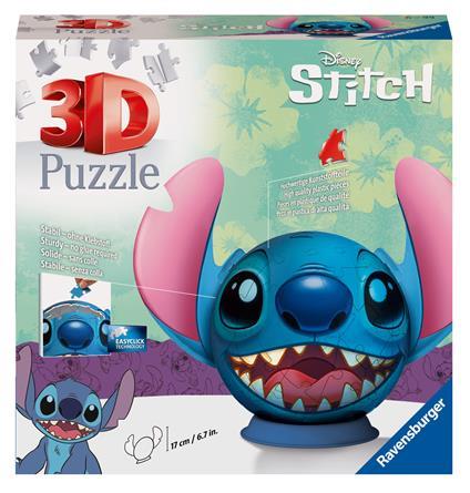 RAVENSBURGER PUZZLE 3D STITCH CON LE ORECCHIE 72 PEZZI 11574