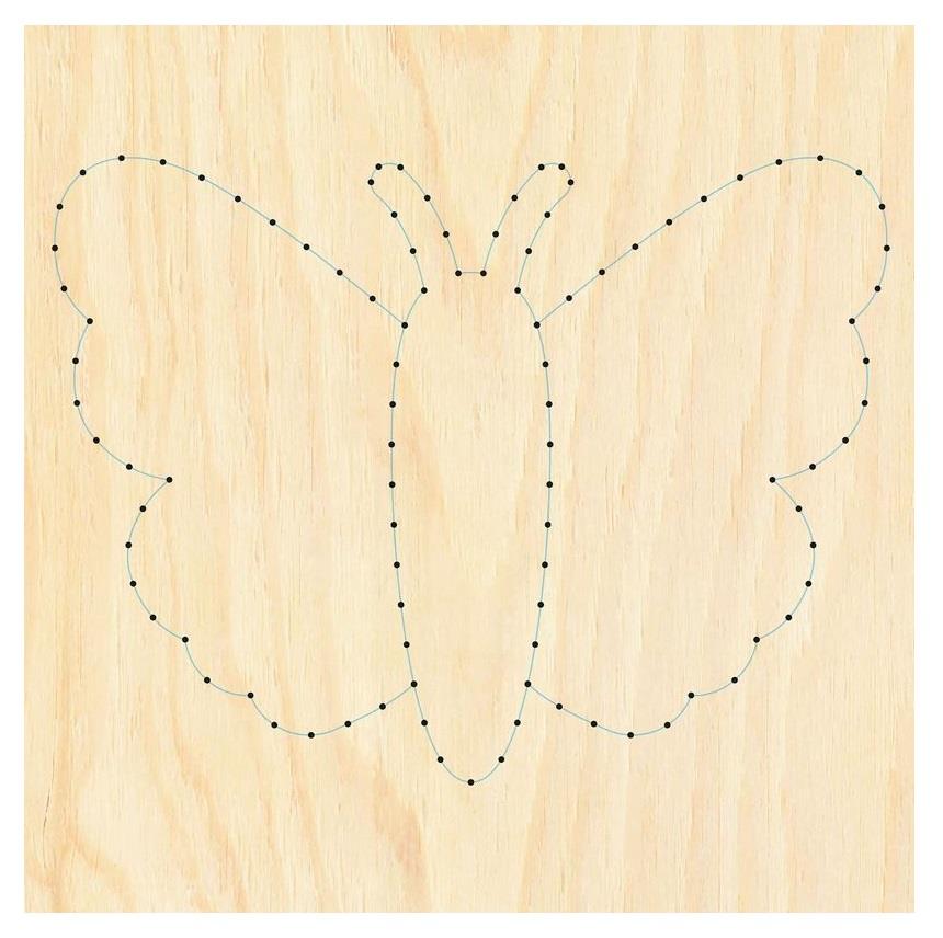 PEBARO FORMA DI FARFALLA PER NAIL ART NB1