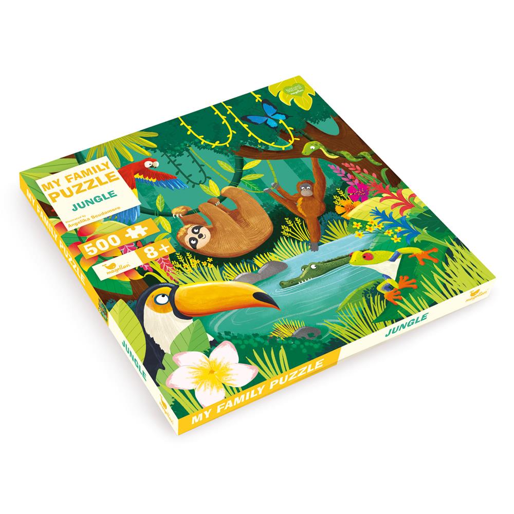 MAGELLAN MY FAMILY PUZZLE - JUNGLE 500 PZ N3125