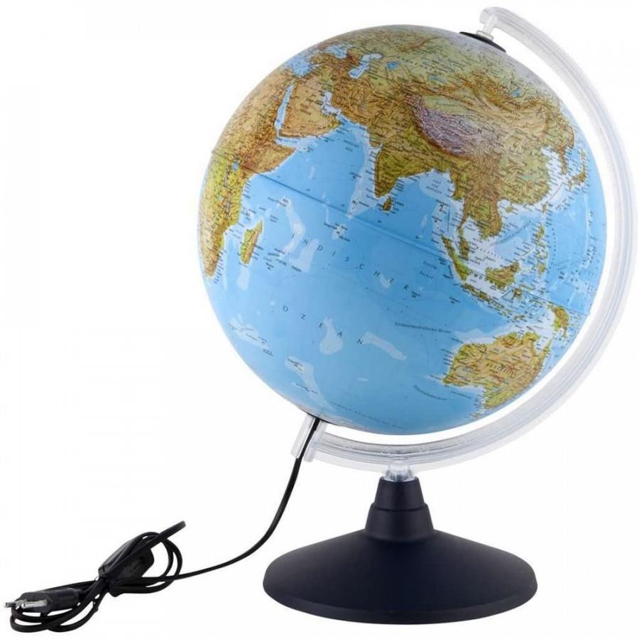 MAPPAMONDO GEOGRAFICO 30 CM ELITE - ILLUMINATO
