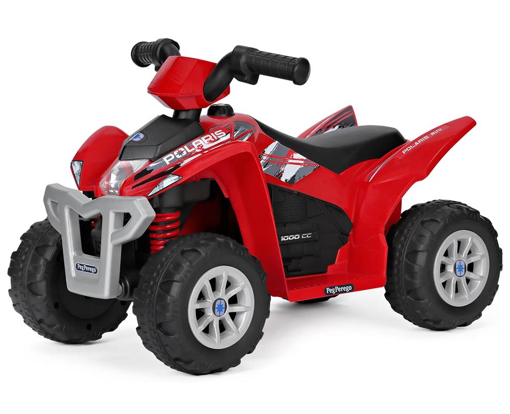 PEG PEREGO QUAD ELETTRICO POLARIS MINI ROSSO IGMD0011