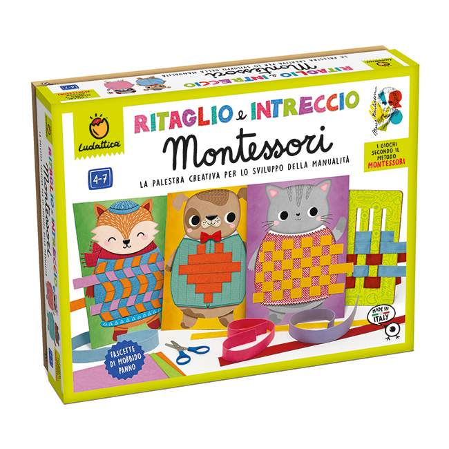 LUDATTICA INTRECCI CREATIVI - GIOCHI MONTESSORI 22242