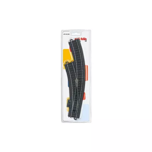 Scambio a sinistra per binario C - MARKLIN START UP - 20671 - R1 360MM - 188,3MM - 77,5MM - 30° - Codice 83 - 3R
