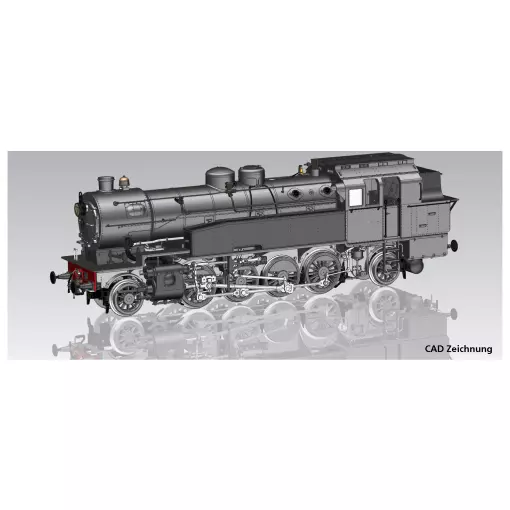 Locomotive à vapeur série 11 de l’EST - PIKO 50674 - SNCF - HO 1/87 - EP II - 2R - DCC SON