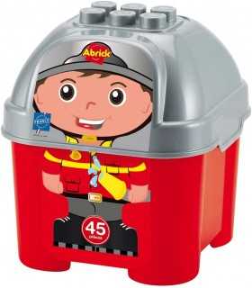 Abrick Bauletto Pompiere 45 Pezzi