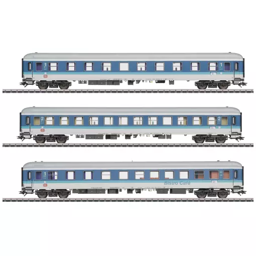 Set di carrozze passeggeri InterRegio - Marklin 43900 - DB - Scala HO 1/87 - EP. V - 3R