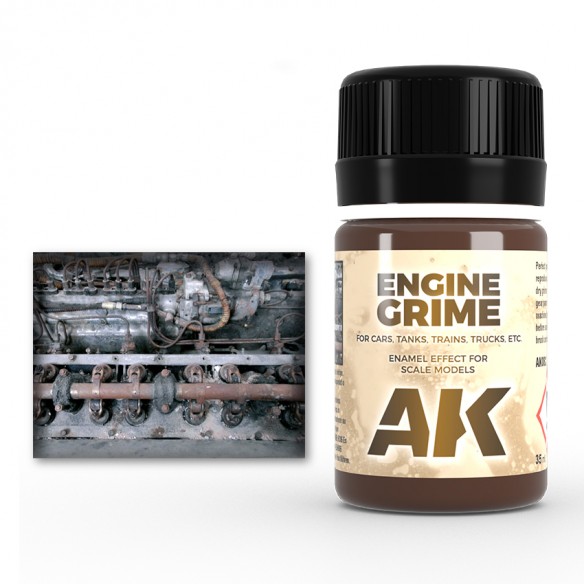 AK Enamel - Engine Grime (35ml) - AK082