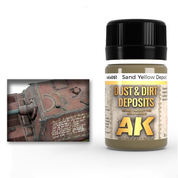AK Enamel - Sand Yellow Deposit (35ml) - AK4061