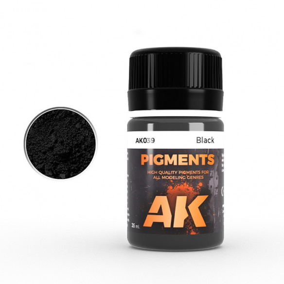 AK Pigments - Black (35ml) - AK039