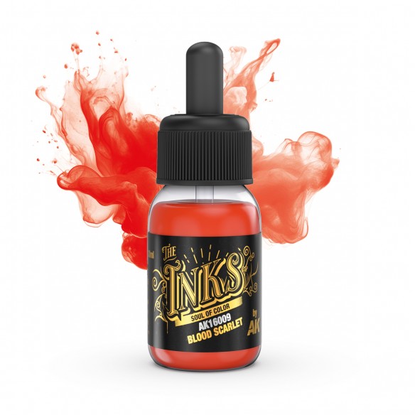 AK The Inks - Blood Scarlet (30ml) - AK16009