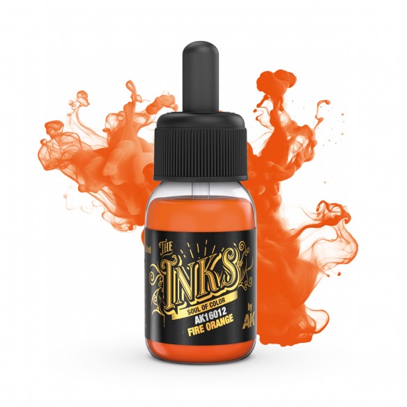 AK The Inks - Fire Orange (30ml) - AK16012