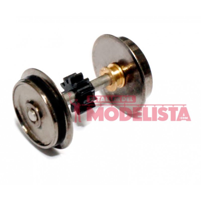 Albero con ingranaggio e ghiera per 4000. Corrente alternata. MABAR 4000/07