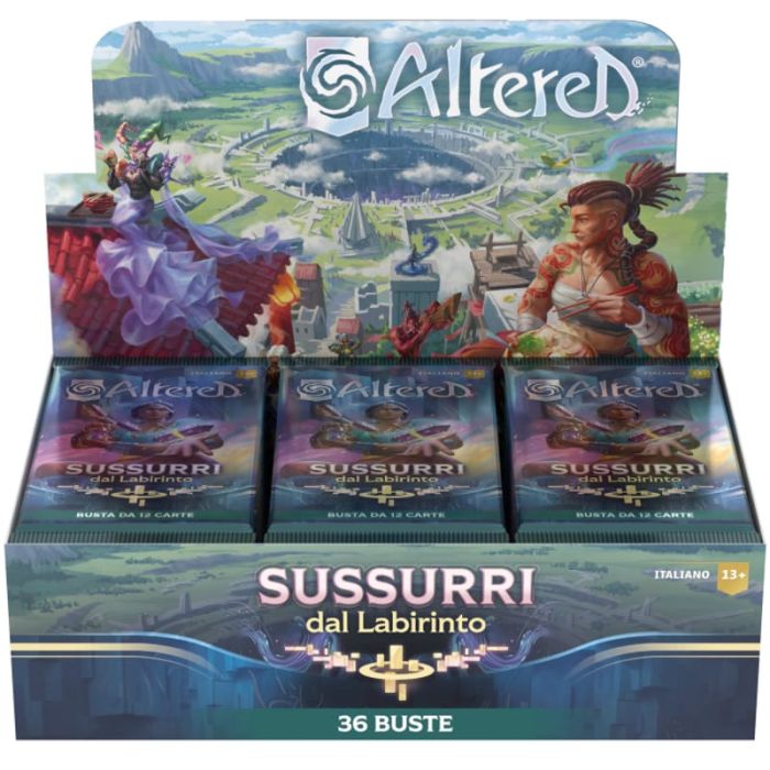 Altered - Sussurri del Labirinto - Box da 36 Booster Pack | Mythic Bundle