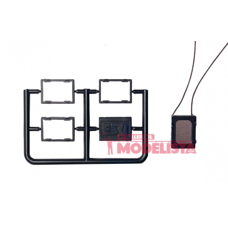 Altoparlante con tavola armonica impilabile. ESU E100