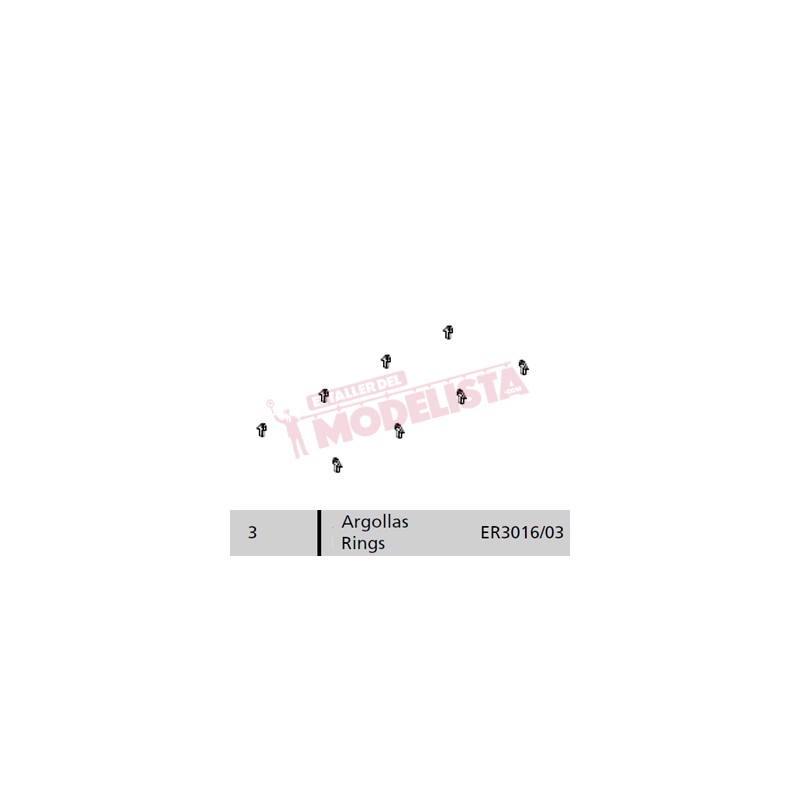 Anelli per 7200/7500 RENFE. ELECTROTREN - Repuestos ER3016/03