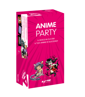 Anime Party - Gioco di Carte Narrativo di Studio Supernova | Crea il Tuo Anime Ideale | Gioco per 3-6 Giocatori, 30 Minuti di Di