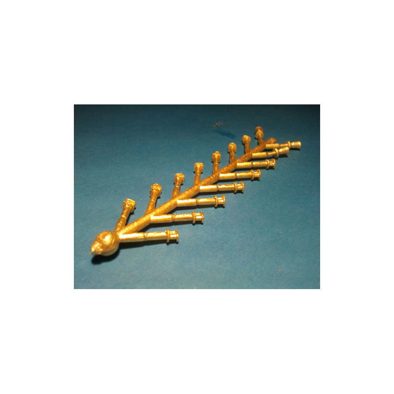 Ventilatori Flettner, autovettura RENFE (x16). Trenmilitaria H0-MAT-000-0005