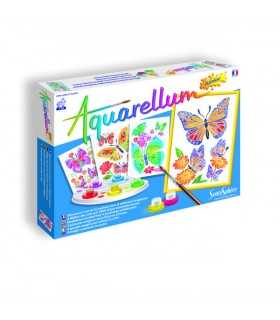 Aquarellum Junior - Farfalle e Fiori