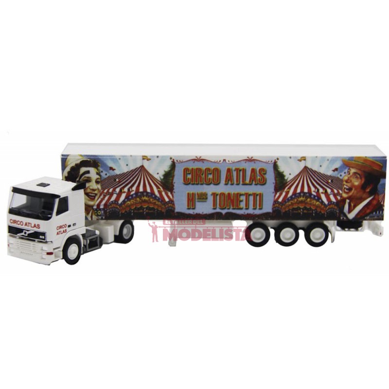 Atlante del circo Volvo. AWM-Automodelle 70579