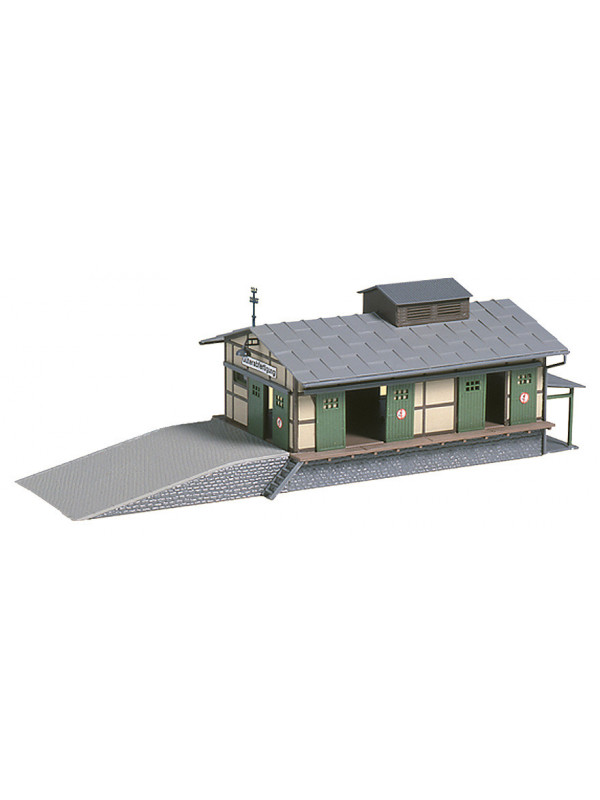 AUHAGEN 11351 Scala HO Magazzino merci con rampa per carico/scarico