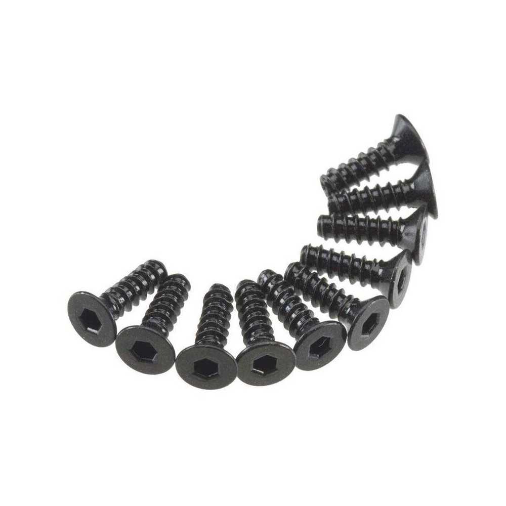 Axial Viti autofilettanti 3x10mm testa svasata esagonale 10 pezzi AXA465 (art. AXIC0128)
