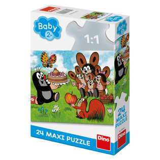 Dino Mole - Compleanno 24 maxi Puzzle NEW