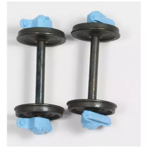 Set di 2 assi per ruote piene OCEM