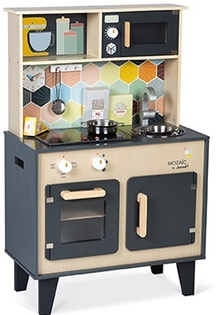 Janod Cucina per bambini in legno Mozaic con scheda LED