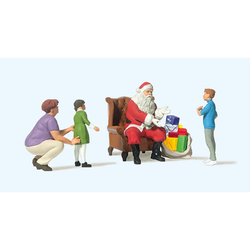 Babbo Natale con i bambini. PREISER 10763