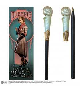 Bacchetta penna e Segnalibro di Queenie Goldstein