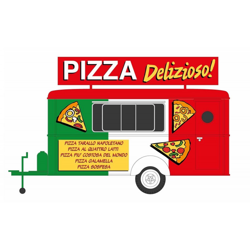 Bancarella "Pizza". HORNBY HC5002