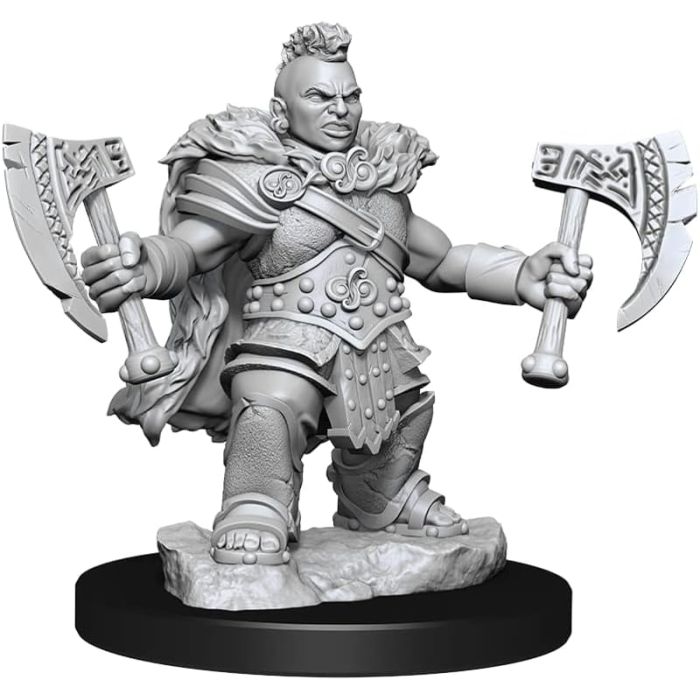 Barbara Nana - Miniatura D&D Frameworks W01